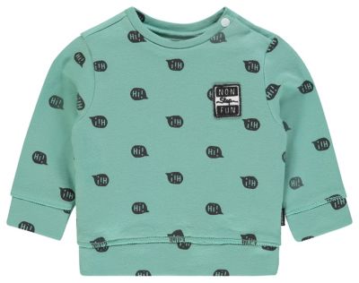 Sweatshirt blau Gr. 68 Jungen Baby