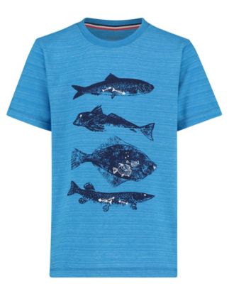 T-Shirt blau Gr. 110 Jungen Kleinkinder