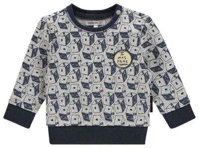 Sweatshirt blau Gr. 62 Jungen Baby