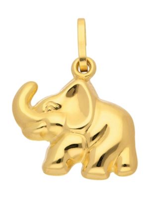 Adelia´s Gold Anhänger Elefant 8 k 333 Gelbgold Kettenanhänger