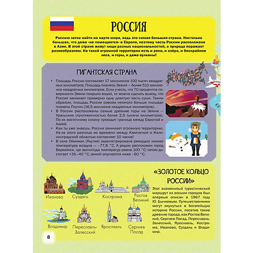 Детский иллюстрированный атлас мира от Издательство АСТ