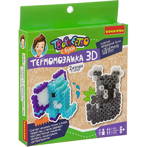 Термомозайка 3D Bondibon Коала и слон от Bondibon