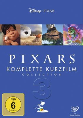 DVD Pixars komplette Kurzfilm Collection 3 Hörbuch