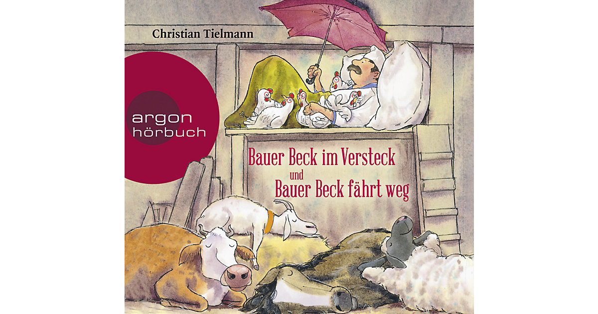 CD Bauer Beck fährt weg / Bauer Beck im Versteck Hörbuch