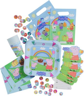 Partyset Peppa Pig, 52-tlg. 2