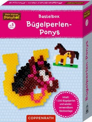 Mein kleiner Ponyhof: Bastelbox - B�gelperlen-Ponys