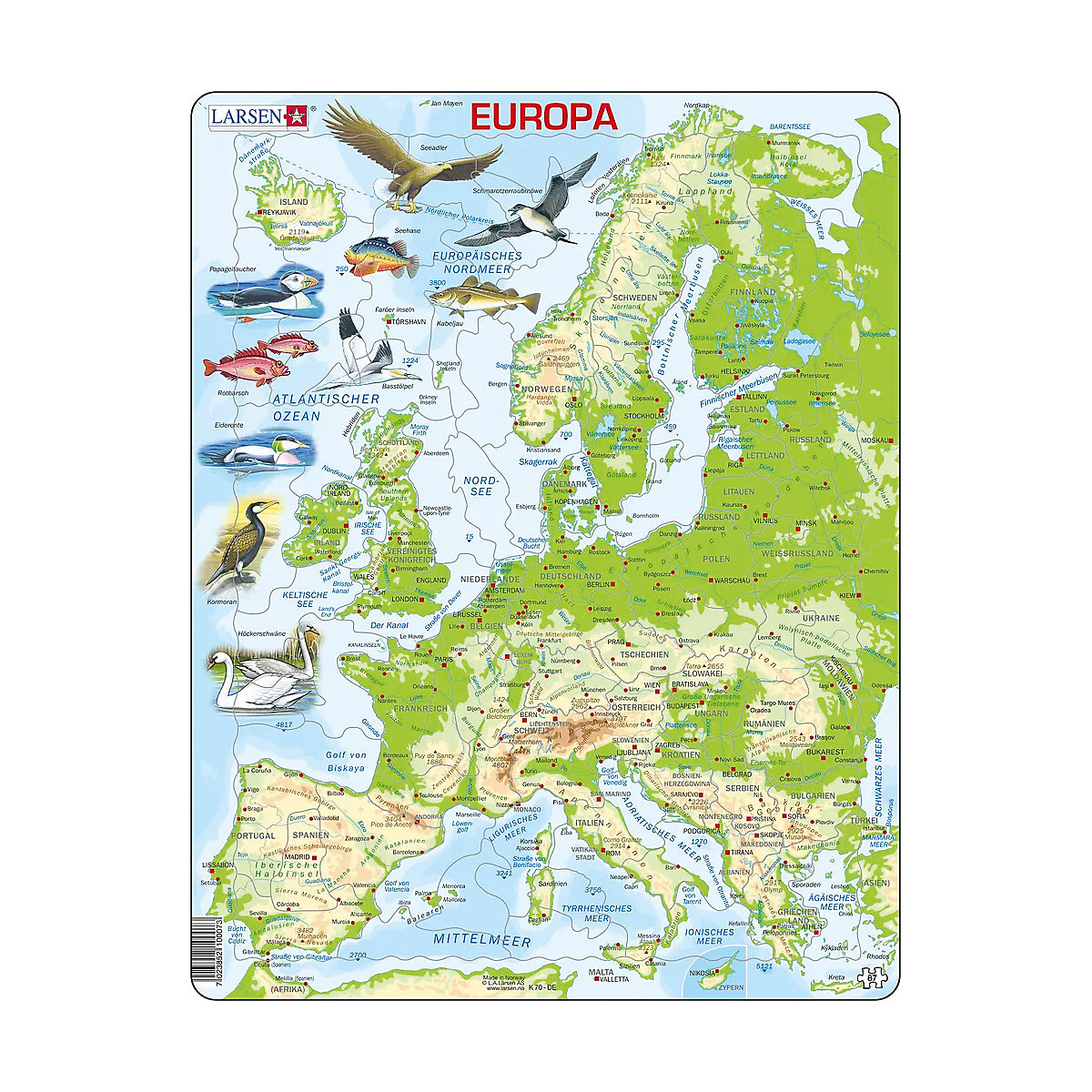 Larsen Puzzle Europa (physisch)