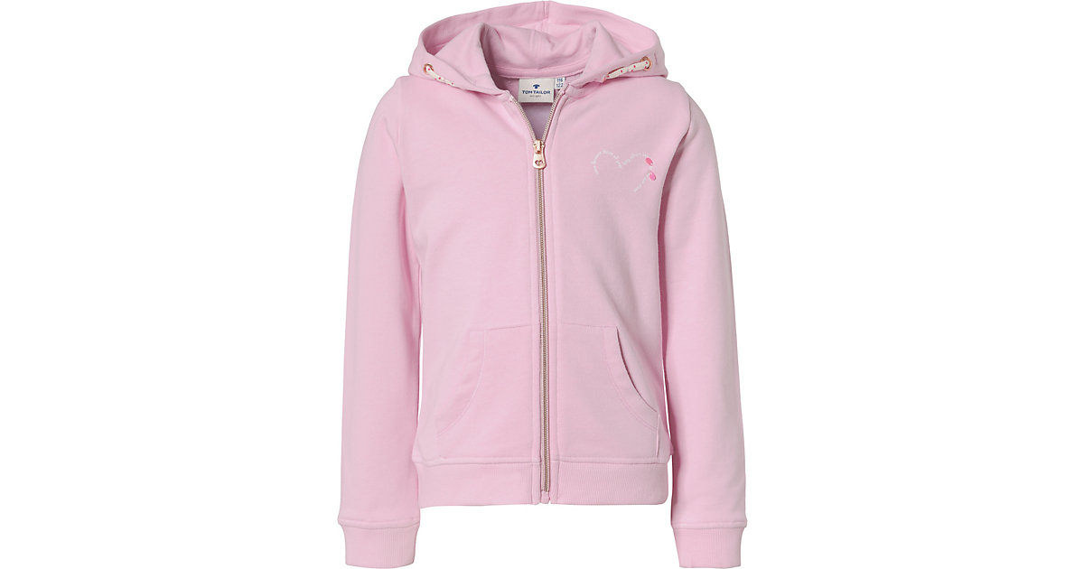 TOM TAILOR · Sweatjacke mit Wendepailletten Gr. 128/134 Mädchen Kinder TOM TAILOR · Sweatjacke mit Wendepailletten Gr. 128/134 Mädchen Kinder