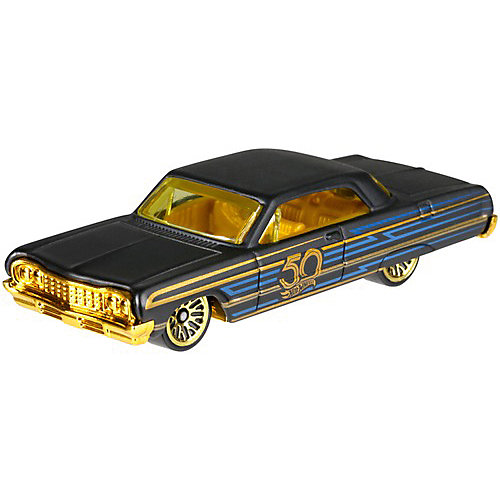 Тематическая юбилейная машинка Hot Wheels, 64 Impala от Mattel