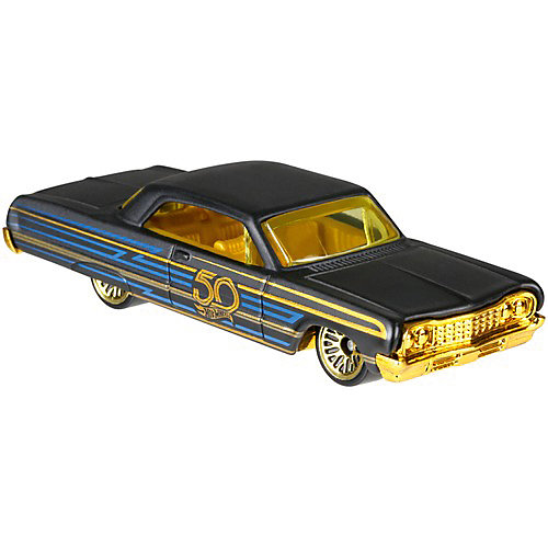 Тематическая юбилейная машинка Hot Wheels, 64 Impala от Mattel