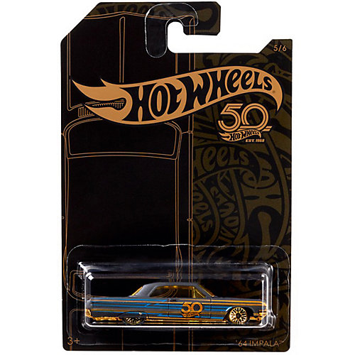 Тематическая юбилейная машинка Hot Wheels, 64 Impala от Mattel