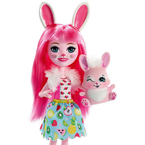 Кукла с любимой зверюшкой Enchantimals, Бри Банни и Твист от Mattel