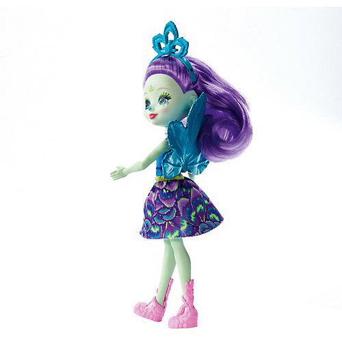 Кукла с любимой зверюшкой Enchantimals, Пэттер Пикок и Флэп от Mattel