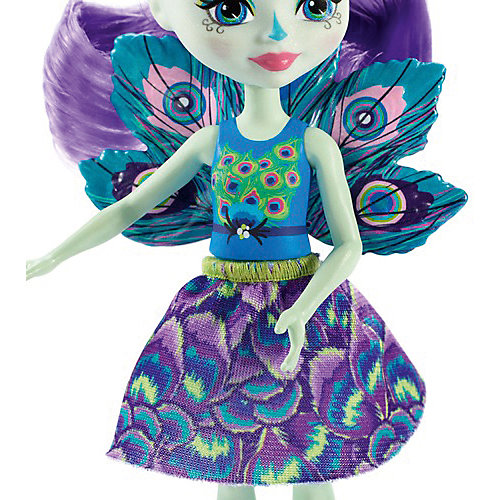Кукла с любимой зверюшкой Enchantimals, Пэттер Пикок и Флэп от Mattel
