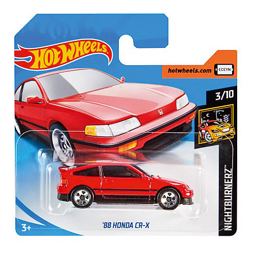 Базовая машинка Hot Wheels, 88 Honda CR-X от Mattel