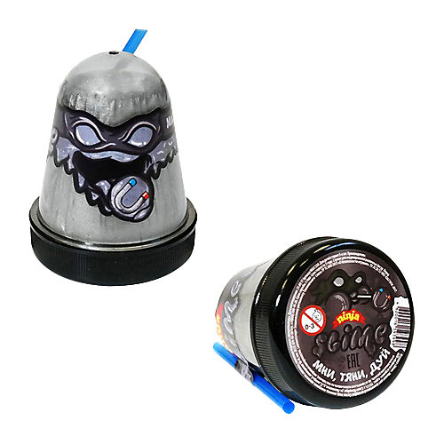 Лизун Slime Ninja, серебряный, 130 г от Slime