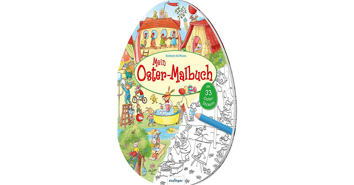 Buch - Mein Oster-Malbuch