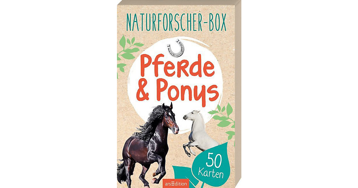 Buch - Naturforscher-Box: Pferde & Ponys, 50 Karten