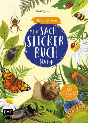 Buch - Mein Sach-Stickerbuch Natur: Krabbeltiere