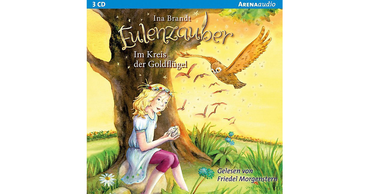 Eulenzauber: Im Kreis der Goldflügel, 3 Audio-CDs Hörbuch