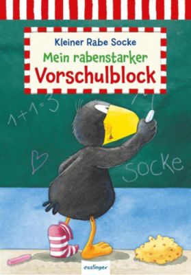 Buch - Der kleine Rabe Socke: Mein rabenstarker Vorschulblock