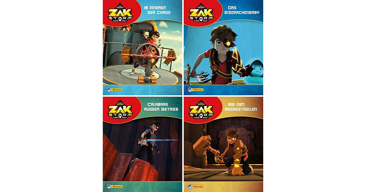 Carlsen · Nelson Mini-Bücher Zak Storm, Super Pirat Carlsen · Nelson Mini-Bücher Zak Storm, Super Pirat