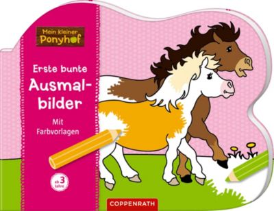 Buch - Mein kleiner Ponyhof: Erste bunte Ausmalbilder