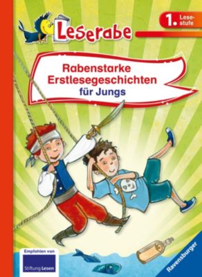 Buch - Leserabe: Rabenstarke Erstlesegeschichten Jungs, 1. Lesestufe Kinder