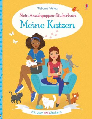 Image of Buch - Mein Anziehpuppen-Stickerbuch: Meine Katzen