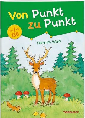 Buch - Von Punkt zu Punkt: Tiere im Wald