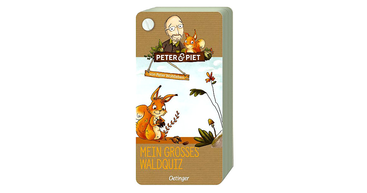 Buch - Peter & Piet: Mein großes Wald-Quiz (Spiel)