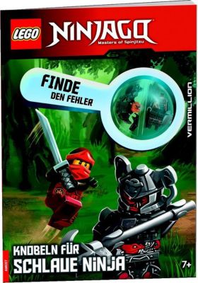 Buch - LEGO Ninjago: Finde den Fehler, Knobeln schlaue Ninja, mit 1 Beilage Kinder