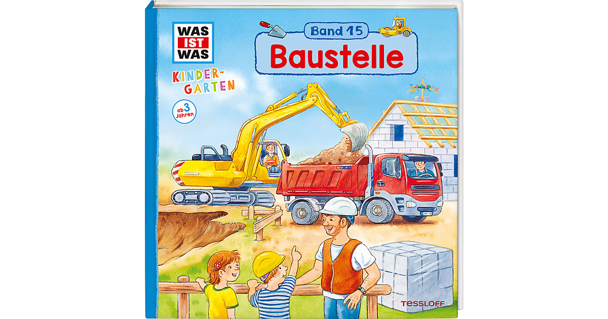 Spielzeug: Tessloff Verlag Buch - WAS IST WAS Kindergarten, Baustelle