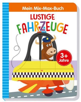 Buch - Mein Mix-Max-Buch Lustige Fahrzeuge