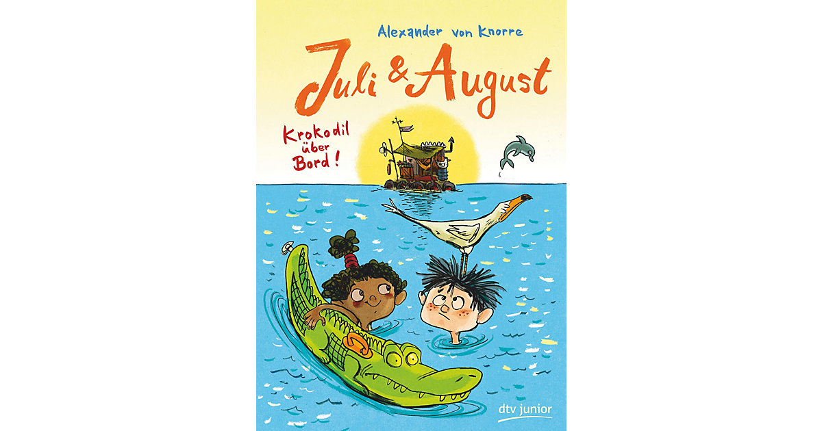 Buch - Juli & August: Krokodil über Bord