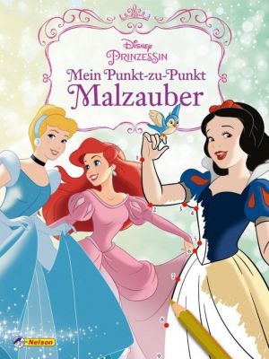 Buch - Disney Prinzessin: Mein Punkt-zu-Punkt Malzauber