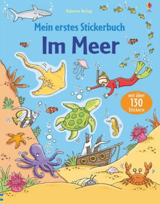 Buch - Mein erstes Stickerbuch: Im Meer