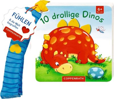 Buch - F�hlen und die Welt begreifen: 10 drollige Dinos