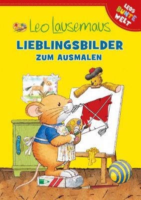 Buch - Leo Lausemaus: Lieblingsbilder zum Ausmalen