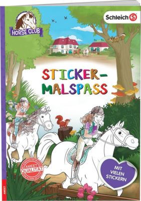 Buch - Schleich Horse Club: Sticker-Malspa�