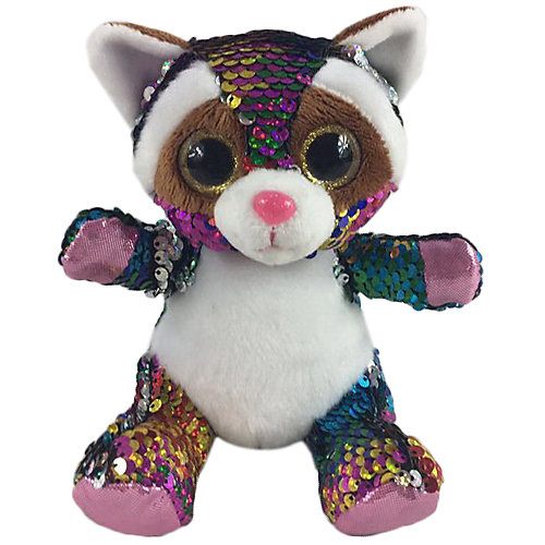 Мягкая игрушка ABtoys Енот с пайетками, 15 см от ABtoys