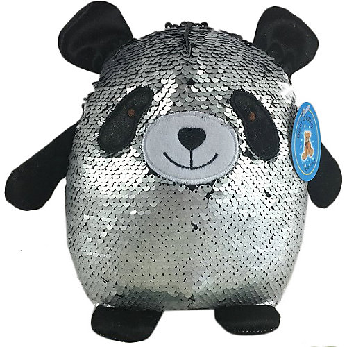 Мягкая игрушка ABtoys Панда с пайетками, 20 см от ABtoys