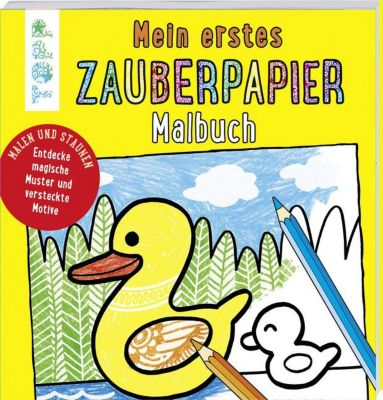 Buch - Mein erstes Zauberpapier Malbuch