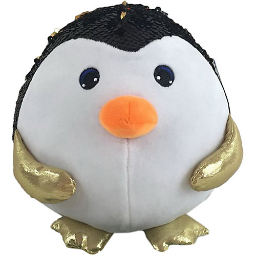 Мягкая игрушка ABtoys Пингвин с пайетками, 18 см от ABtoys