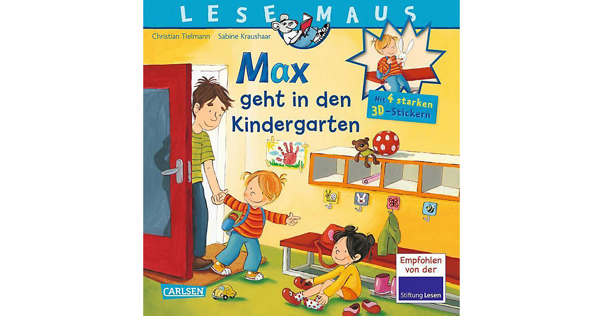 Buch - Lesemaus: Max geht in den Kindergarten, Sonderausgabe