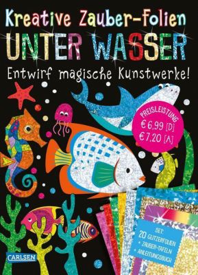 Buch - Kreative Zauber-Folien: Unter Wasser: Set