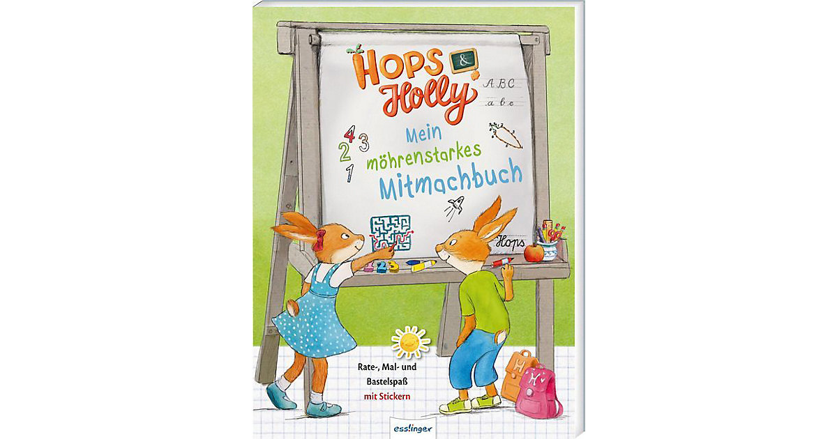 Buch - Hops & Holly: Mein möhrenstarkes Mitmachbuch