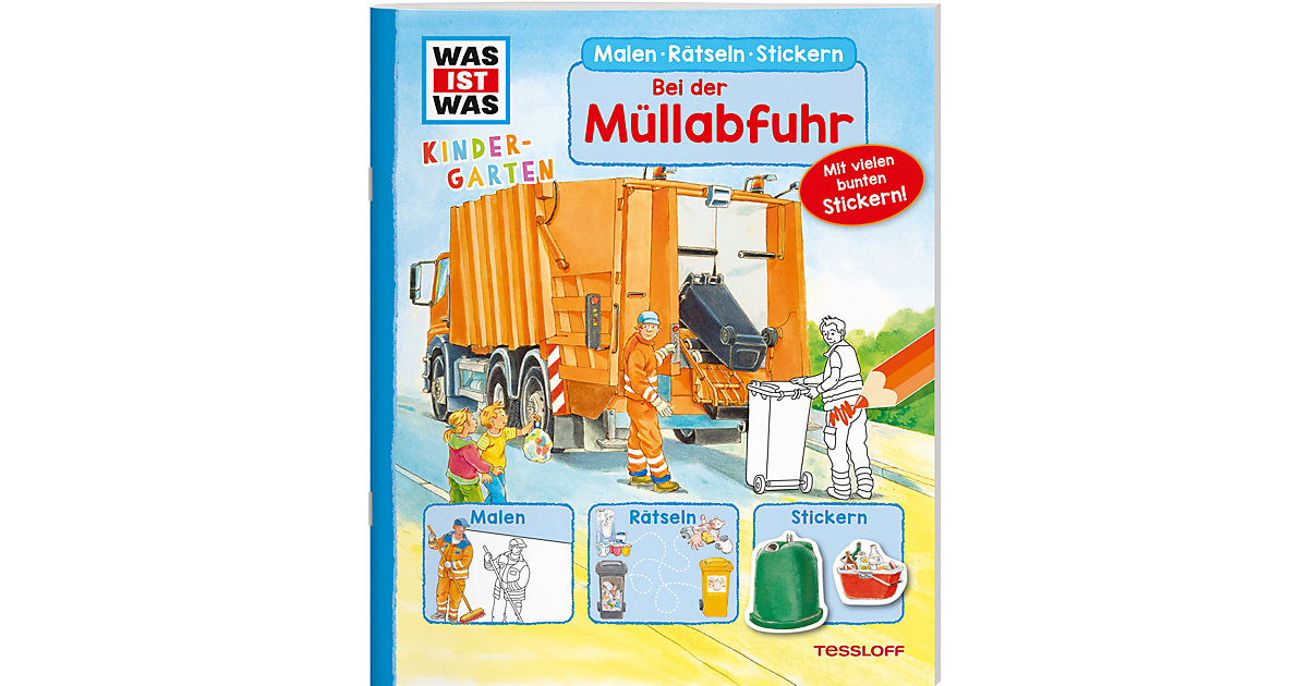 Spielzeug: Tessloff Verlag Buch - WAS IST WAS Kindergarten: Bei der Müllabfuhr