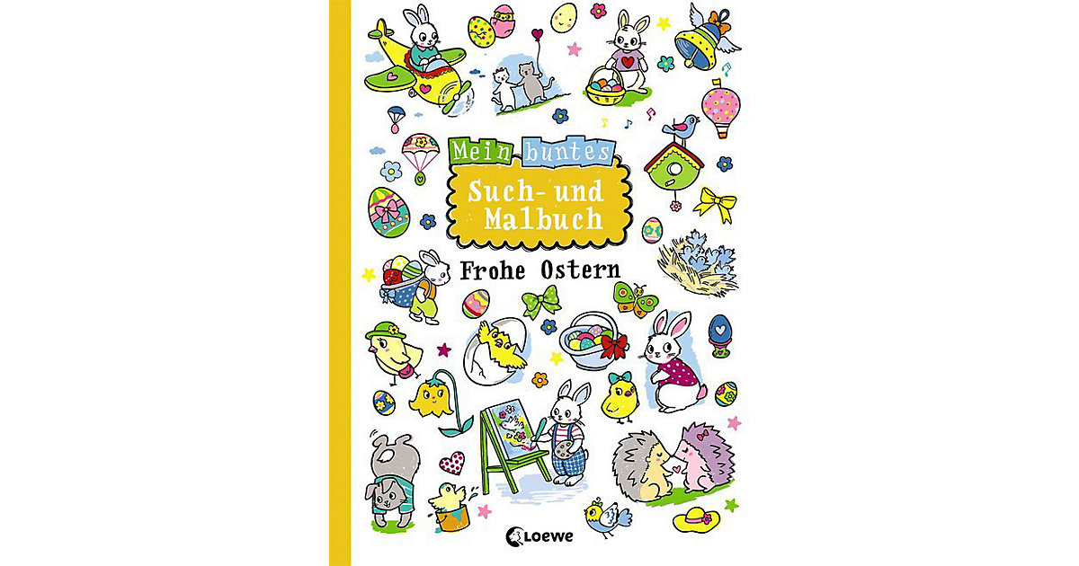 Buch - Mein buntes Such- und Malbuch: Frohe Ostern