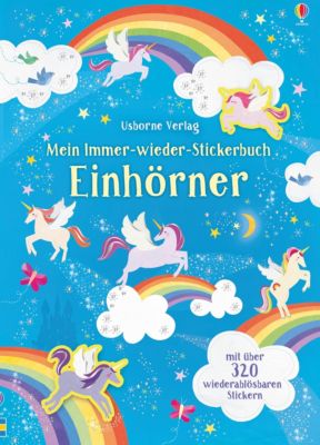 Buch - Mein Immer-wieder-Stickerbuch: Einh�rner